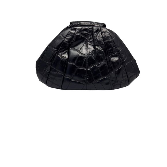 Vintage Park Avenue International Crossbody Clutch Genuine Crinkled Leather Bag - Picture 7 of 12